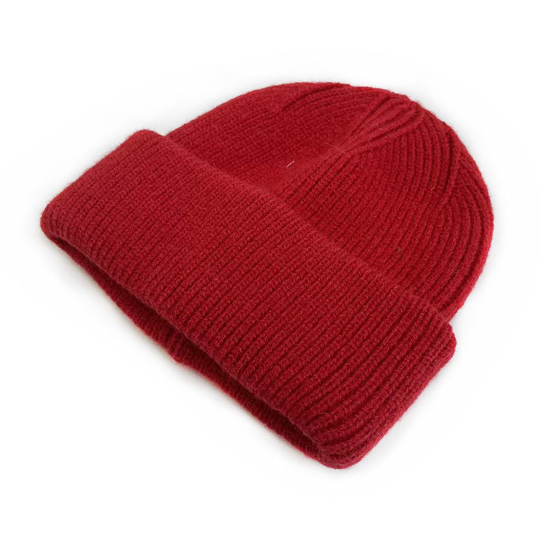 Japanese Niche Wool Hat Simple Solid Color Unisex
