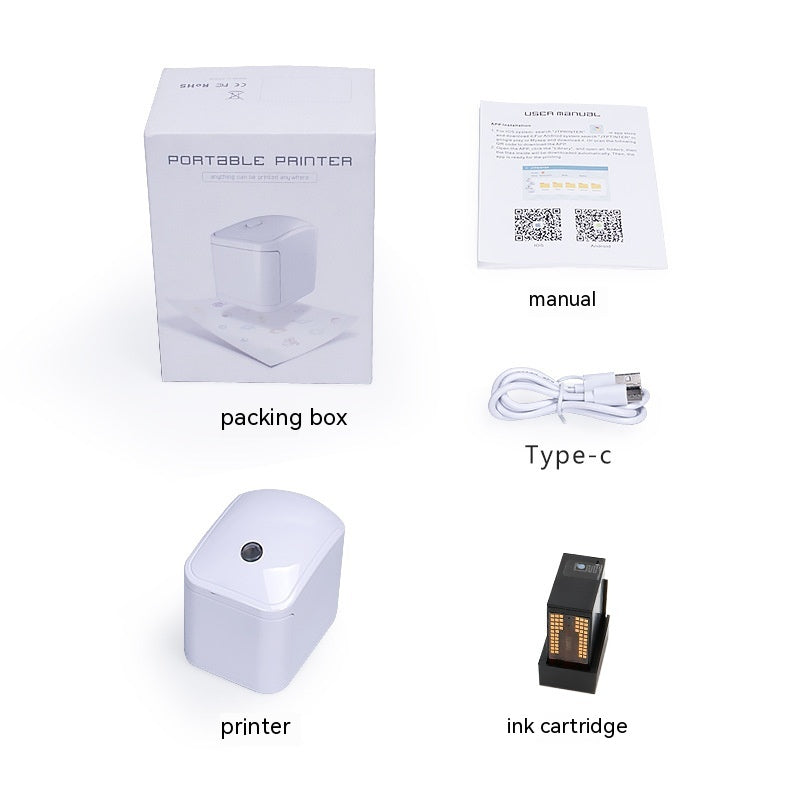 Portable Mini Inkjet Label Printer