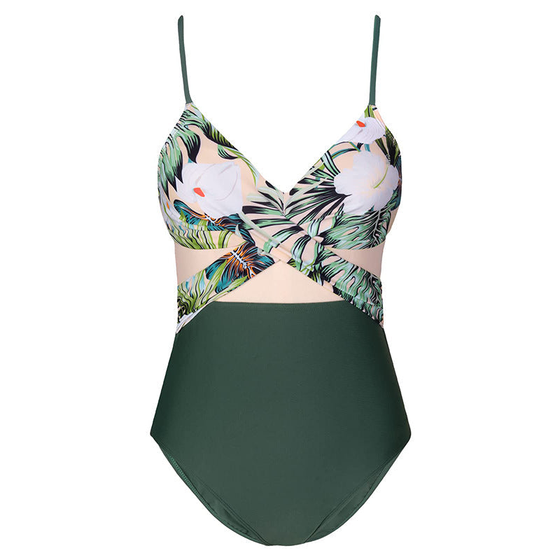 Sexy Siamese Bikini Triangle Swimwear Women