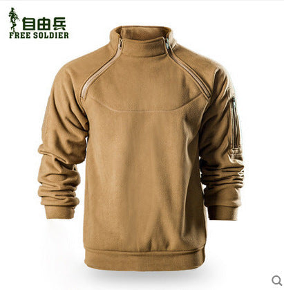 Men's Fleece Jacket with Lining for Fall and Winter