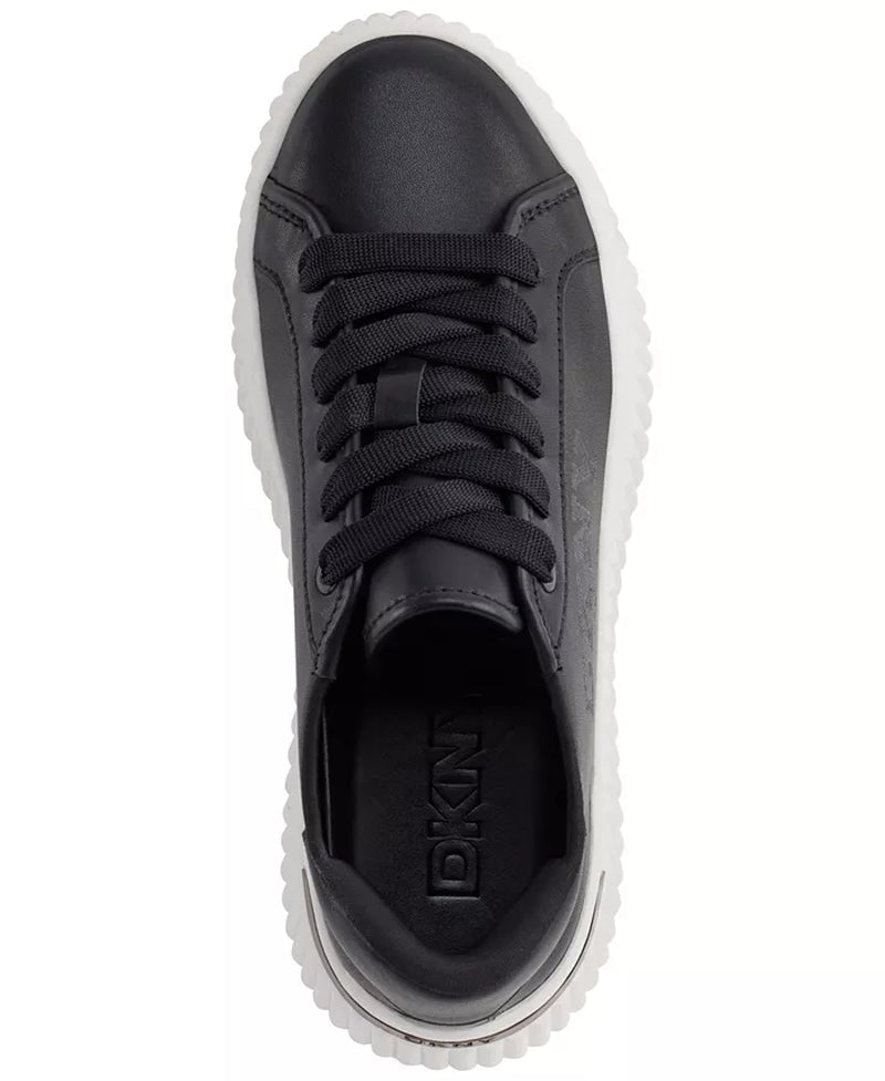 DNKY Women's Larissa Lace up Platform Sneakers