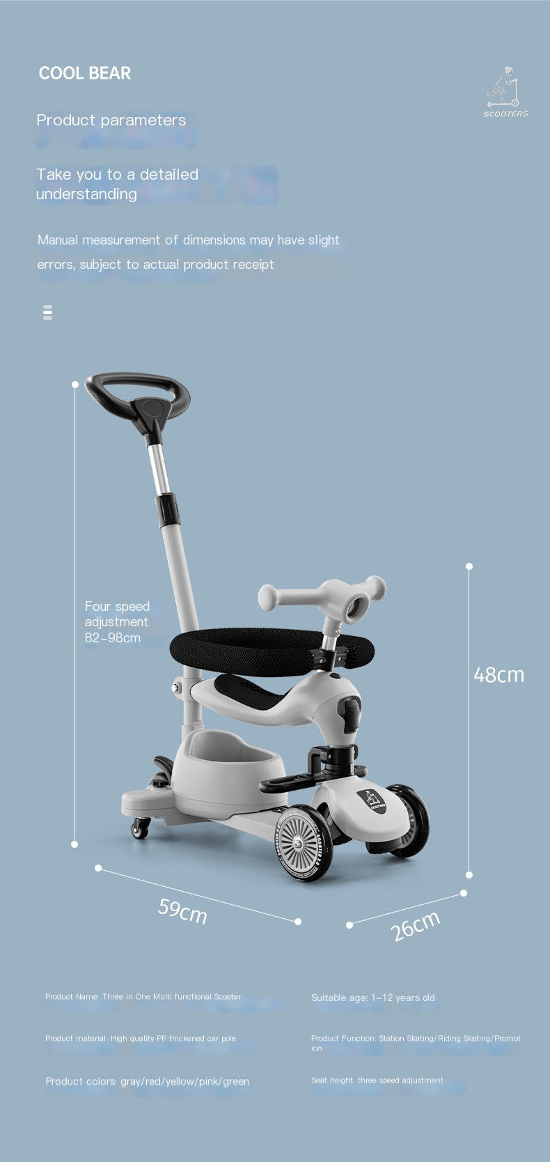 Style Loft Collection KidsLoft Junior Joyride Scooter