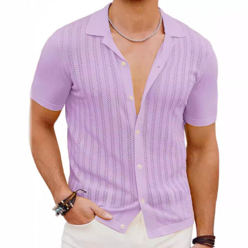Summer Cool Hollow Men's Shirt