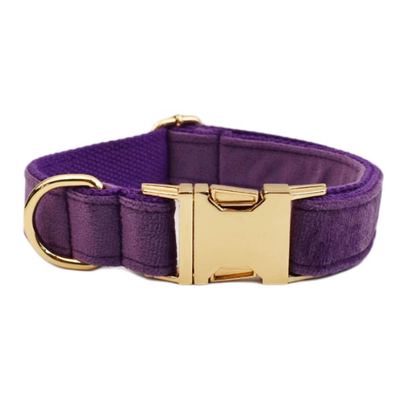 Pet Collar Dog Fabric Velvet