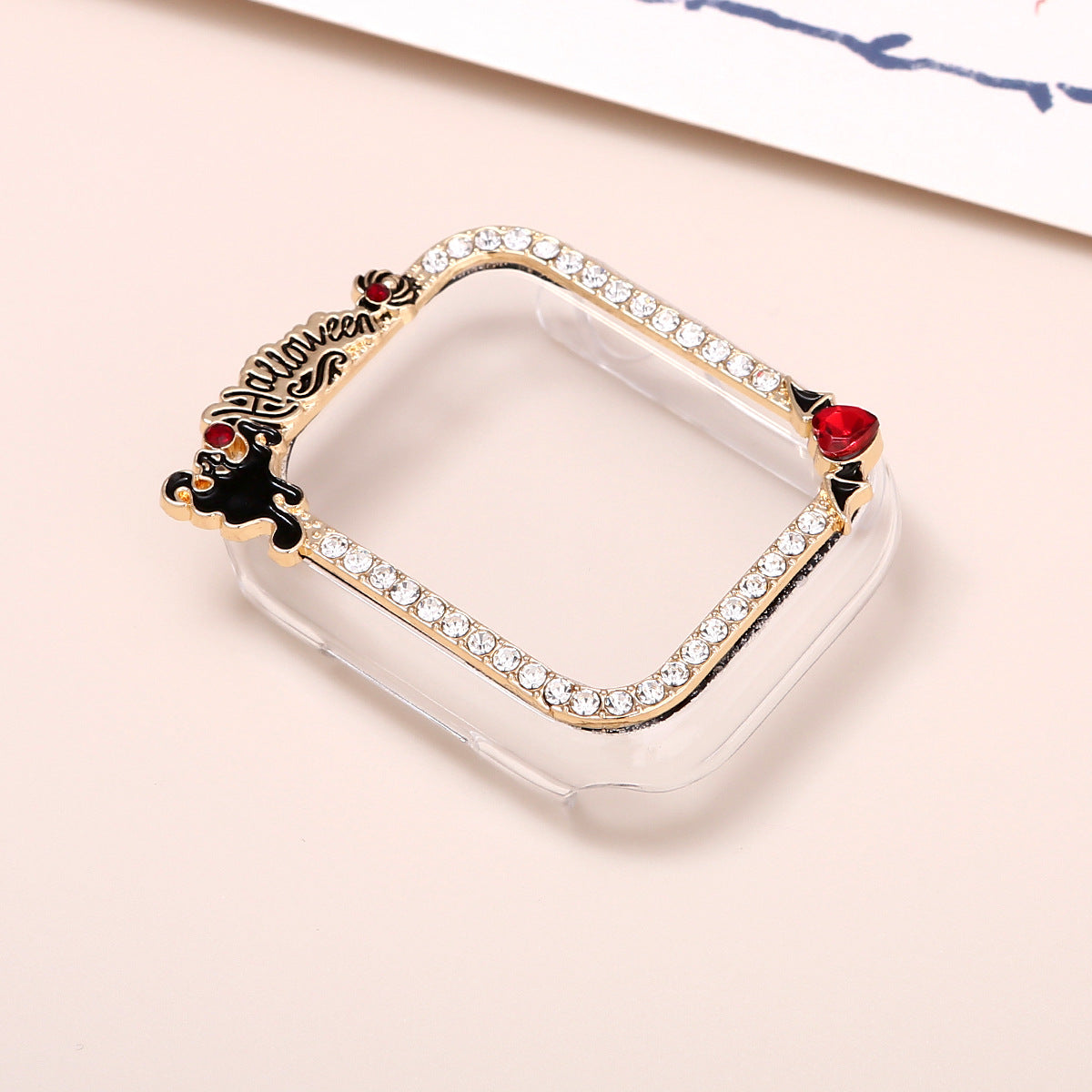 Cross-border New Halloween Metal Strap For IWatch Case Iwatch56789SE Strap