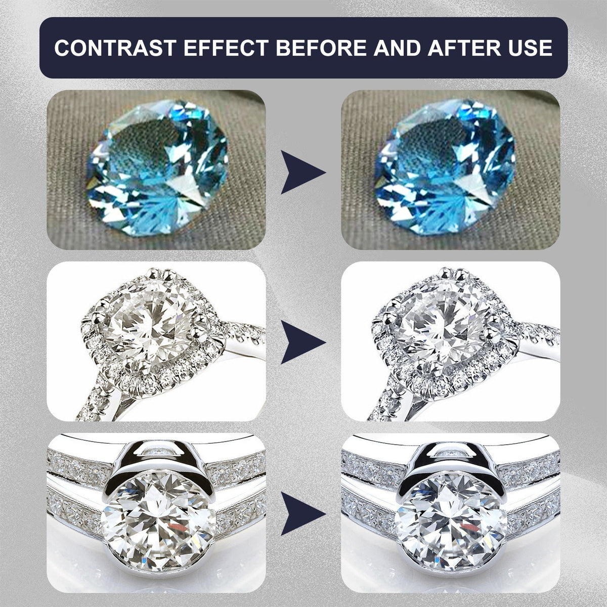 Jakehoe Jewelry Oxidation Layer Cleaning And Polishing Liquid - Gold Rings, Necklaces, Jewelry Cleaning And Anti-Oxidation Protection