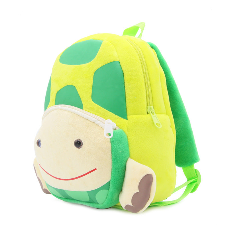 Turtle Plush School Backpack