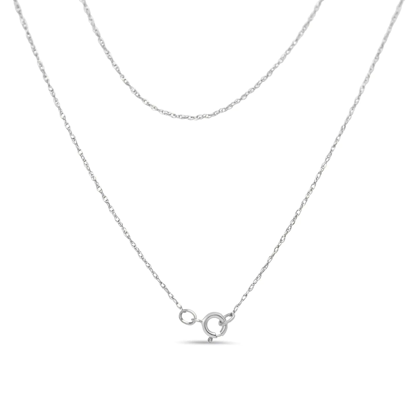 Style Loft Collection Mom Heart Pendant .925 Sterling Silver 1/4 Ctw Round Diamond 18" Necklace (I-J Color, I3 Clarity)