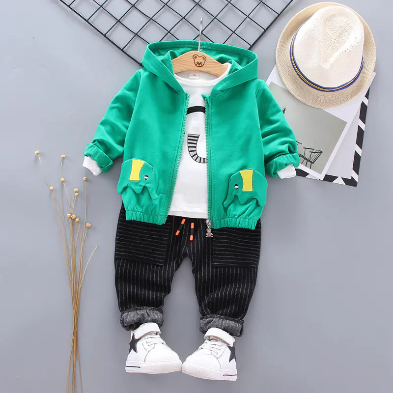 Style Loft Collection BabyStyle Cleo de Luxe Long Sleeve 3-Piece Outfit Set
