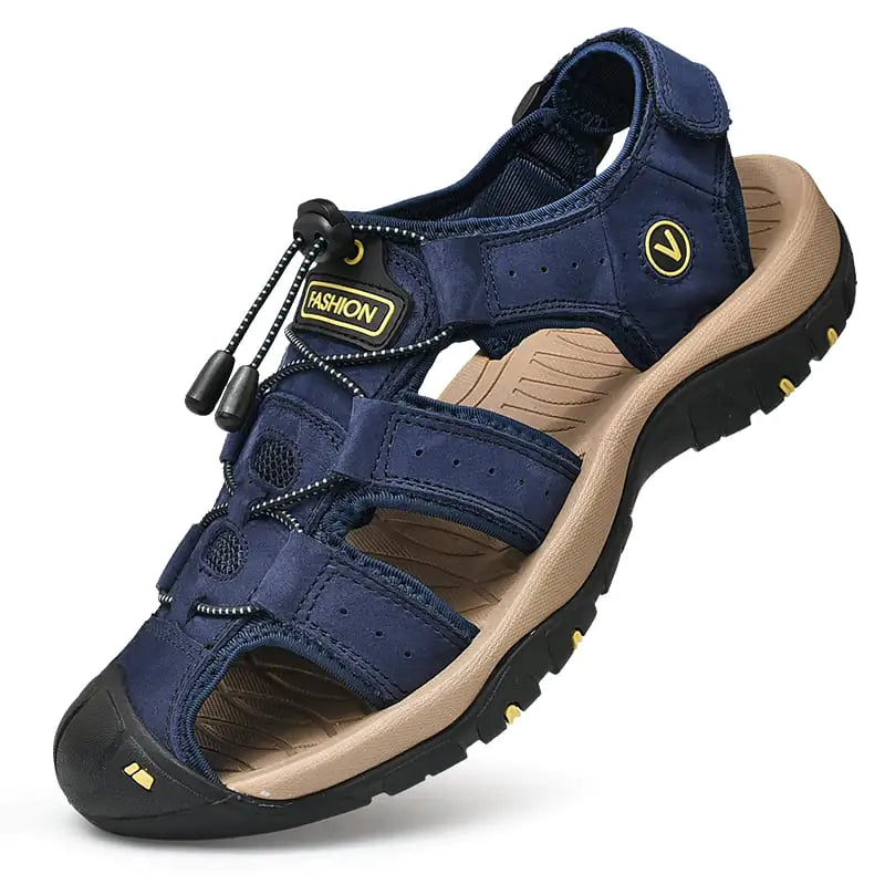 Style Loft Collection LunaSole Leather Outdoor Sports Sandals