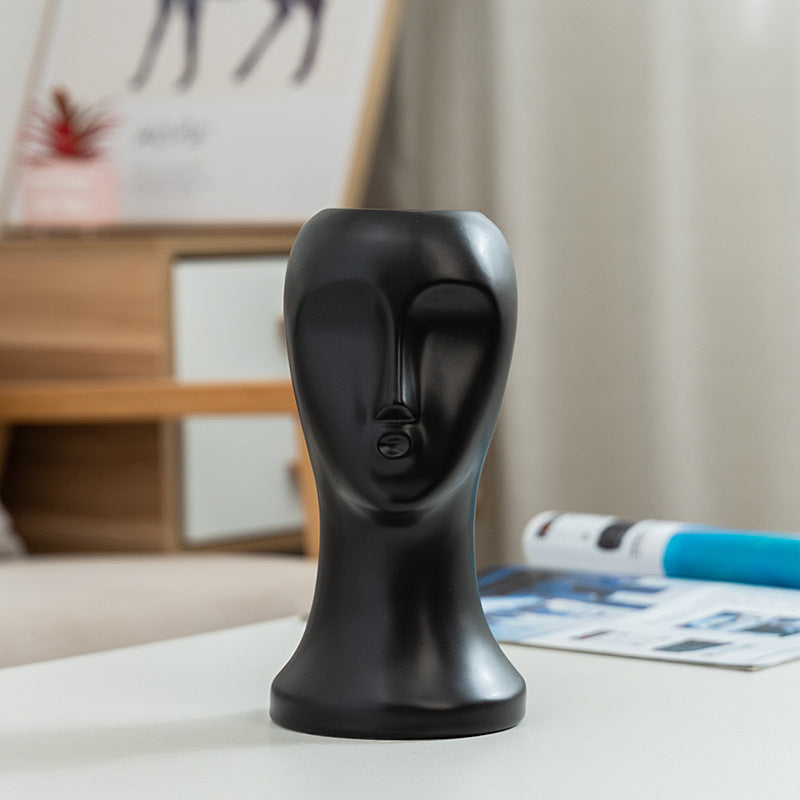 Nordic Style Abstract Body Art Vase Flower