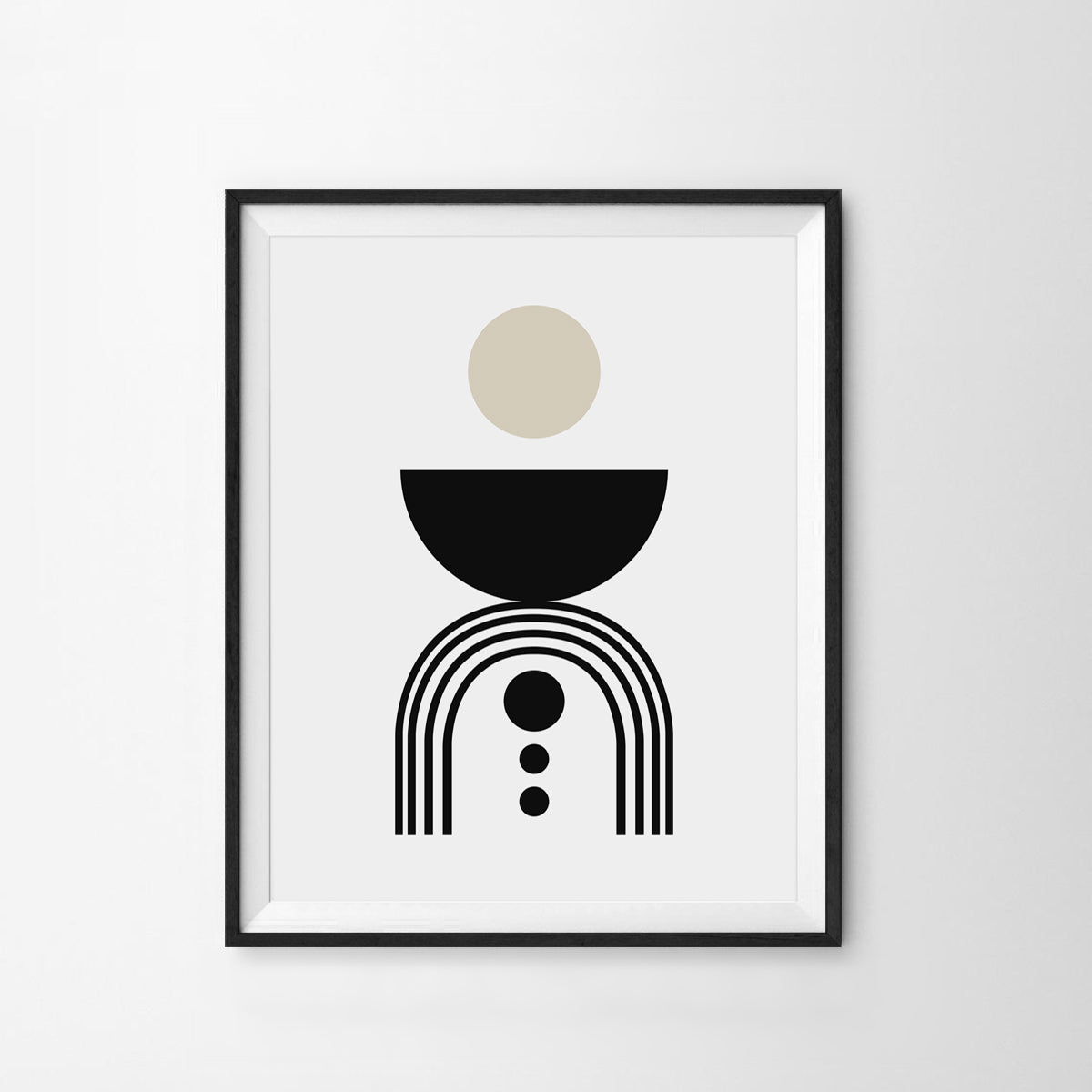 Mid Century Modern Art Print | Home Decor | Kitchen + Metal
