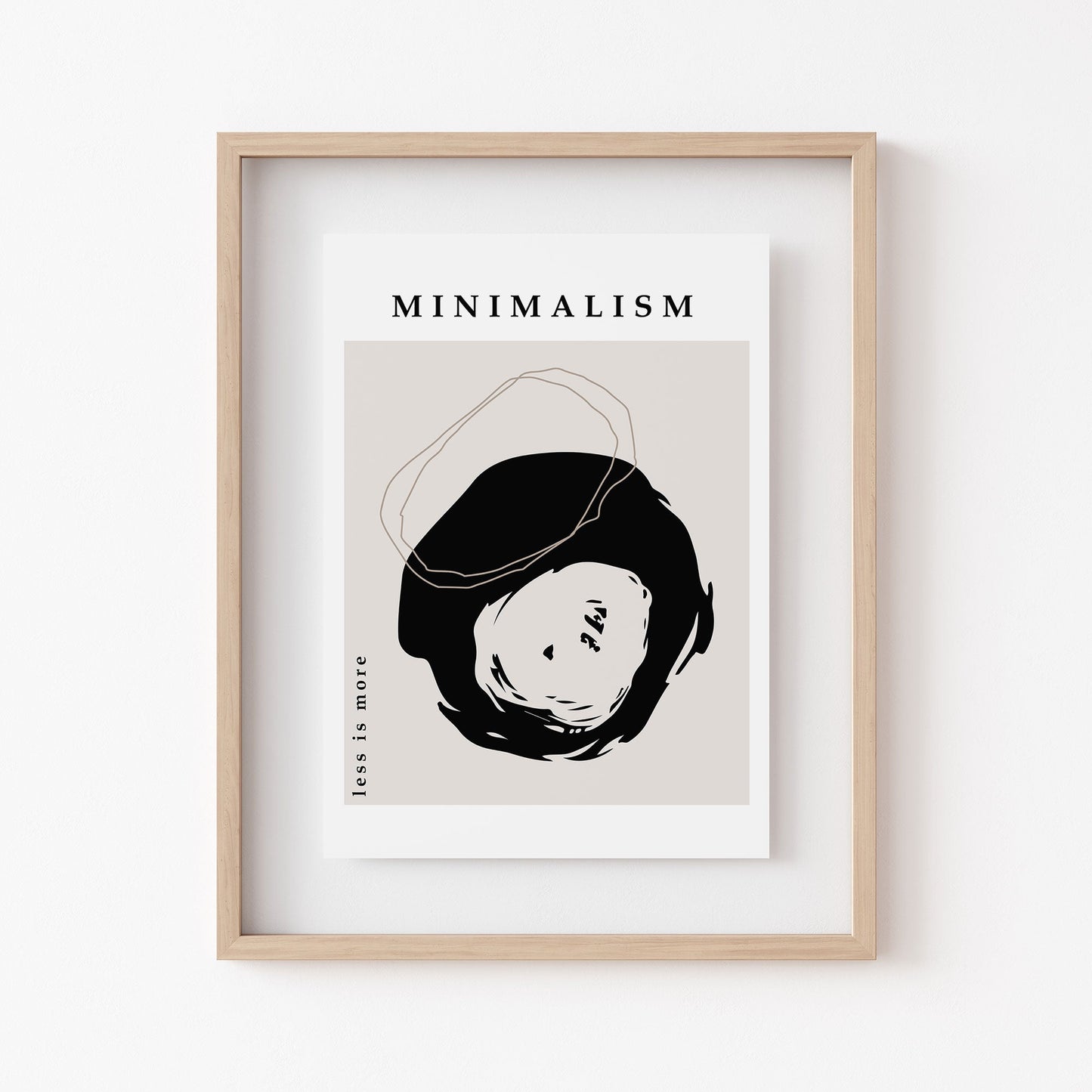Abstract Modern Wall Art | Home Decor | Kitchen + Metal
