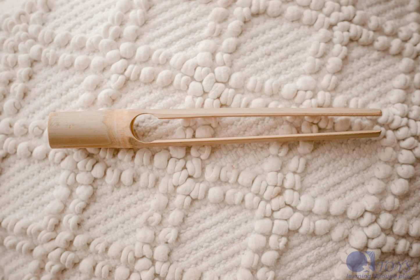 QToys Australia (USA) Bamboo Tongs | Kitchen + Metal