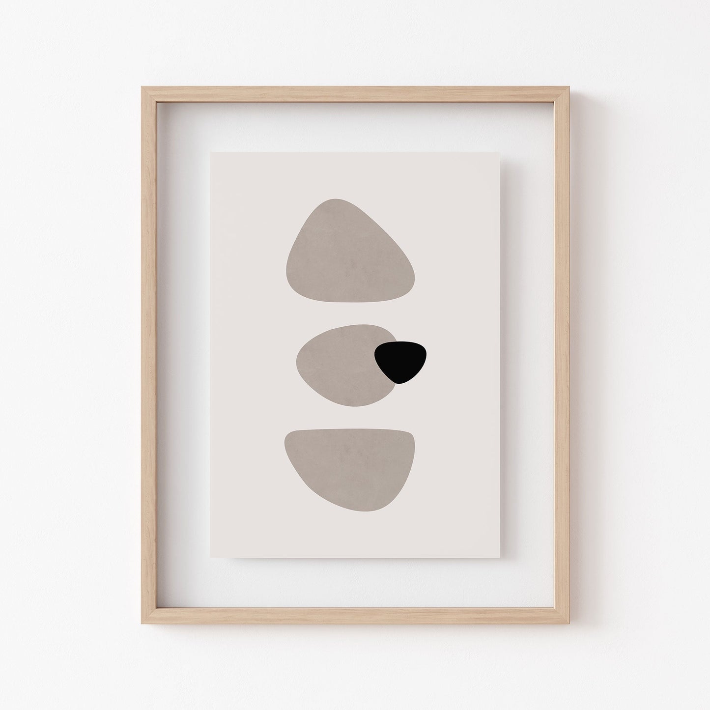 Modern Neutral Wall Art Print | Home Decor | Kitchen + Decor