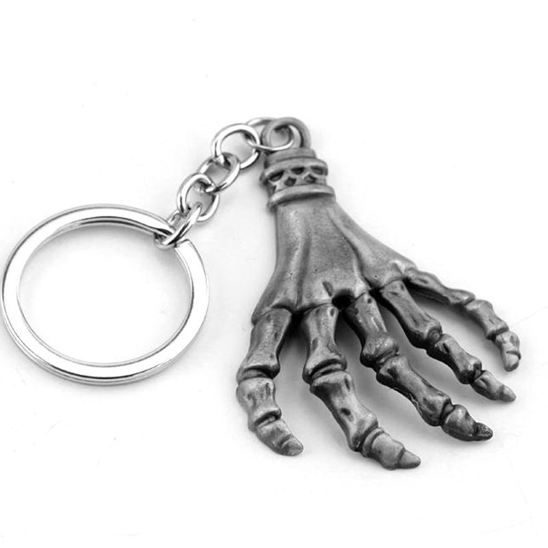Skull Palm Creative Keychain Pendant Gift