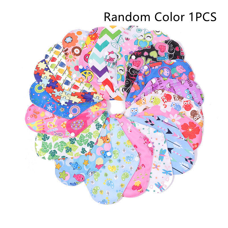 Splicing Plain Print Postpartum Sanitary Napkins