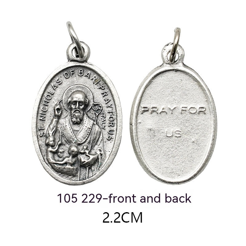 Double-sided Camino Relief Pendant