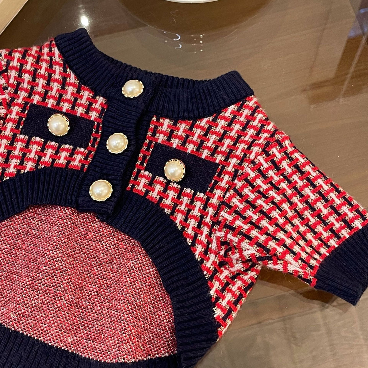 Fashion Cute Print Winter Pet Clothes Winter Sweater
