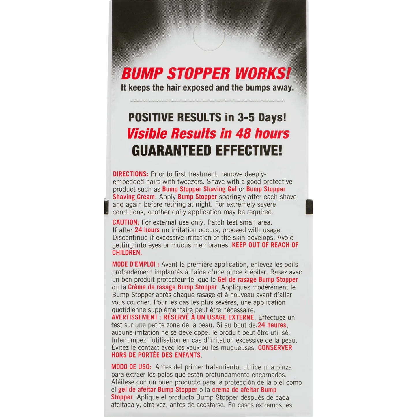 High Time Bump Stopper For Sensitive Skin