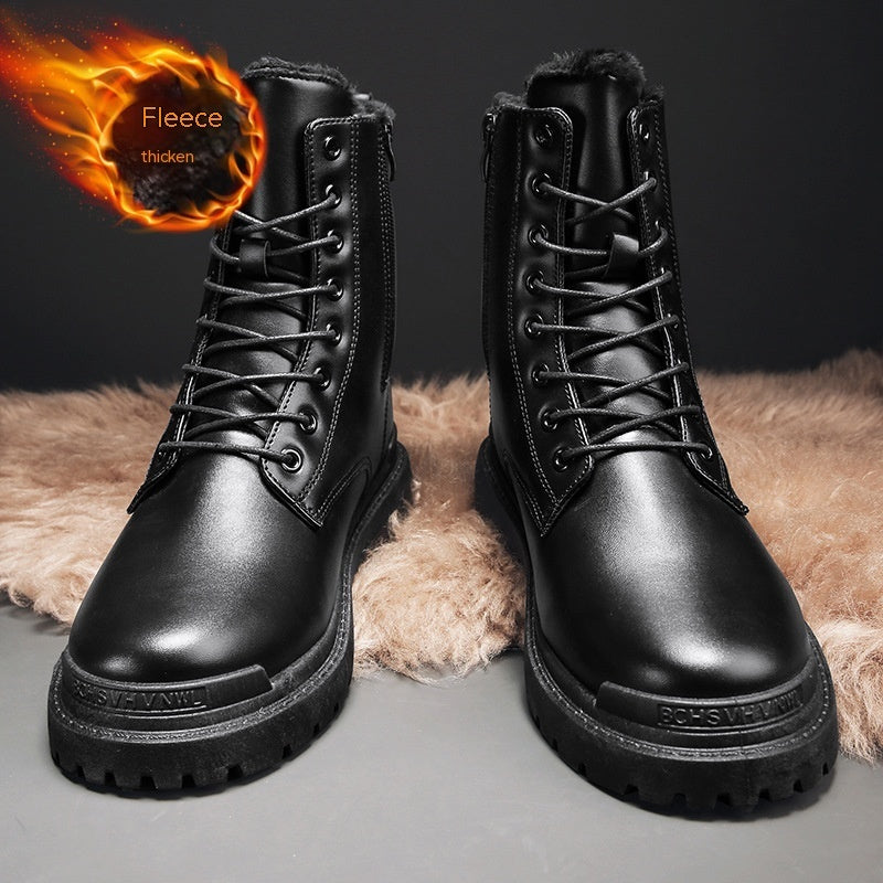 Short Cold-proof Thermal Martin Boots