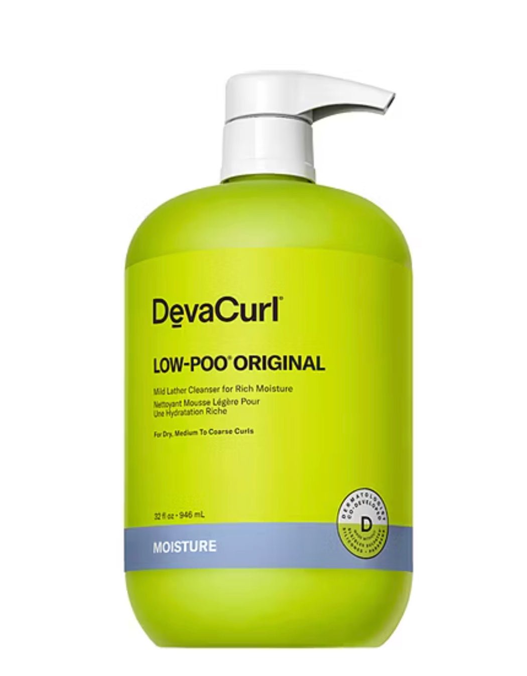 Devacurl Low-Poo Delight Cleanser  32oz Cleanser