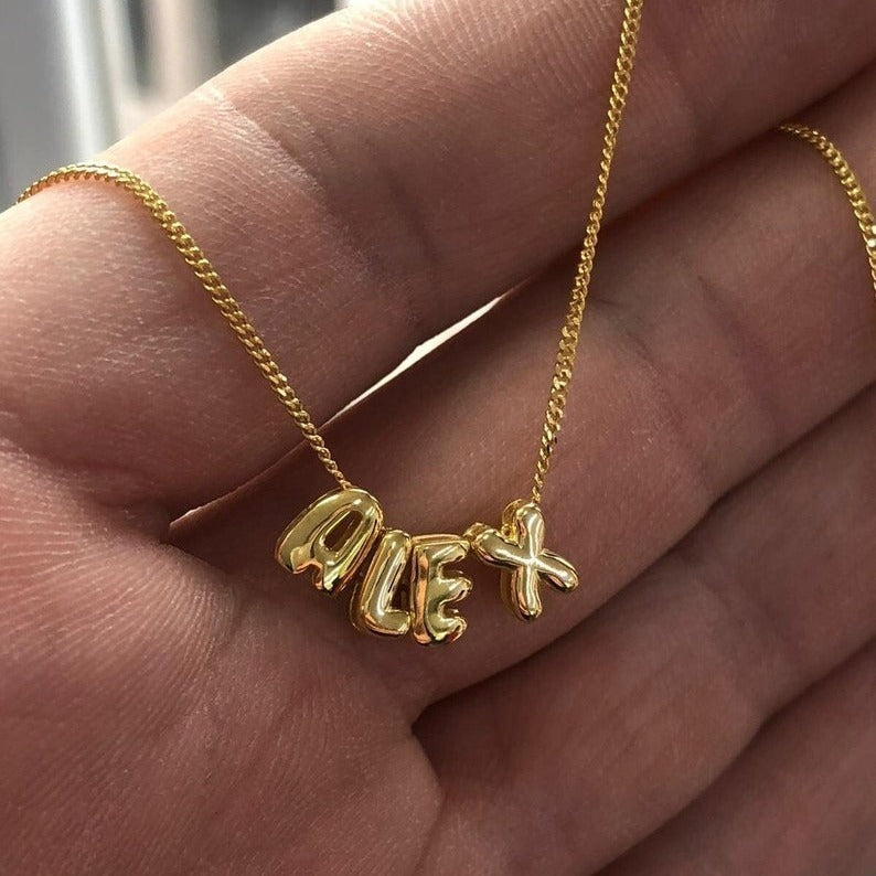 Personalized DIY English Letter Pendant