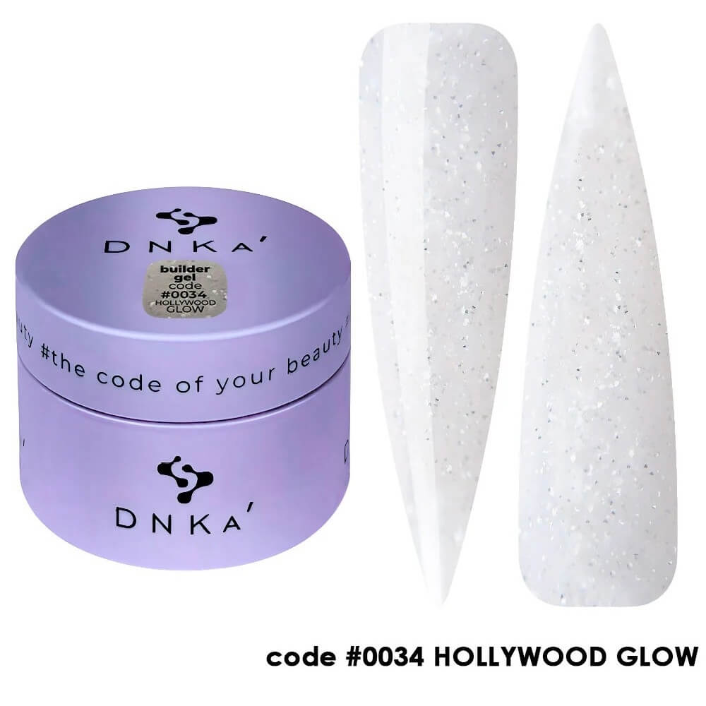 DNKa - Builder Gel Hollywood Glow #0034, 30ml