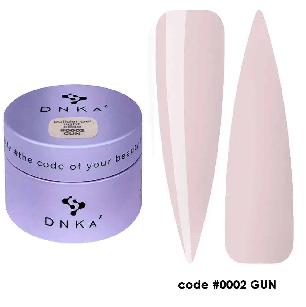 DNKa - Builder Gel Light #0002 Gun, 30ml