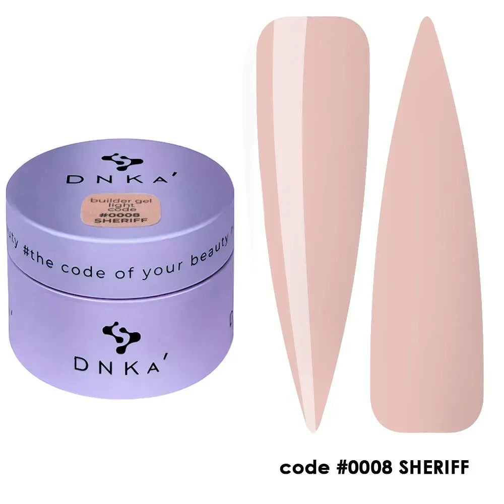 DNKa - Builder Gel Light #0008 Sheriff, 30ml