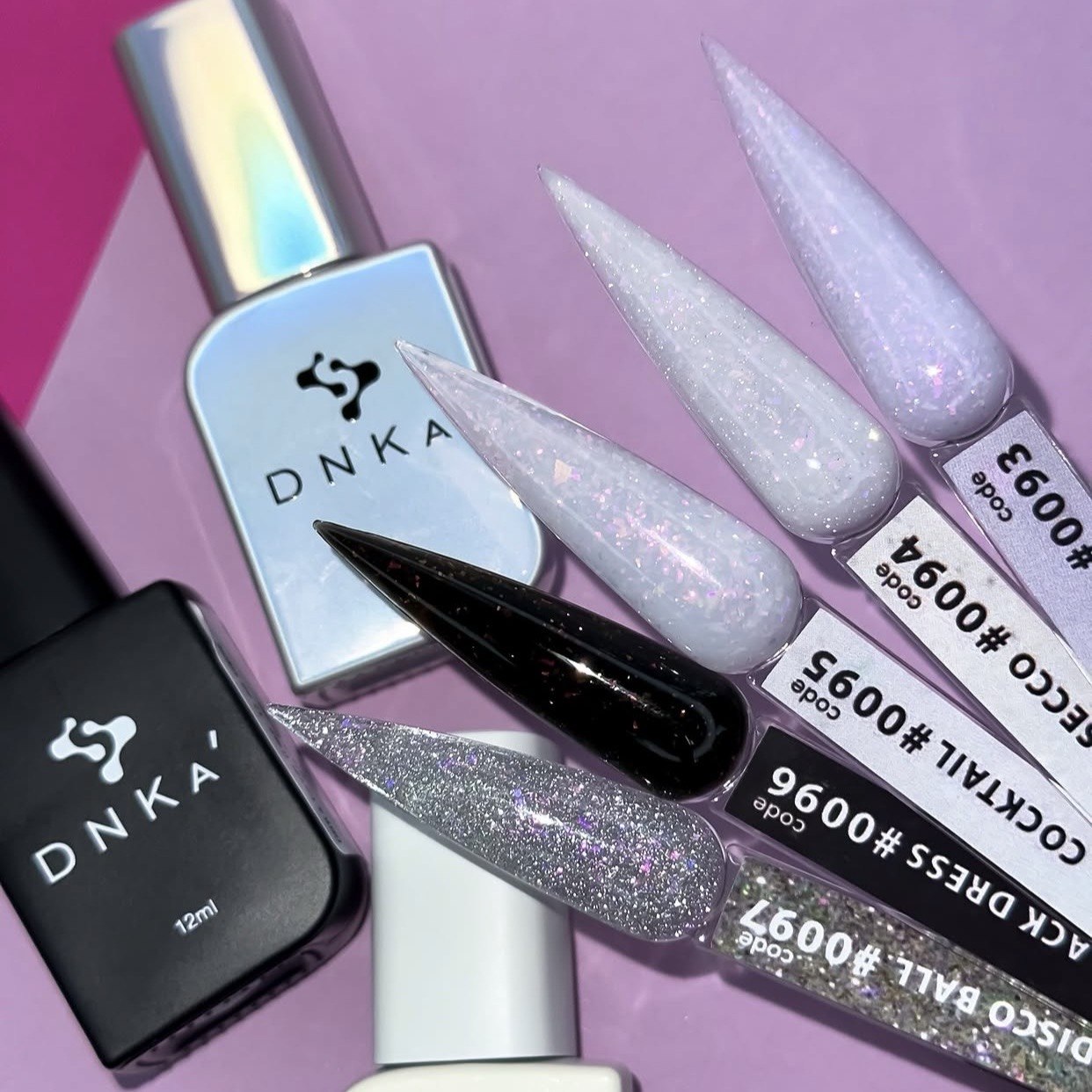 DNKa - Cover Base #0096 Black Dress, 12ml / 30ml