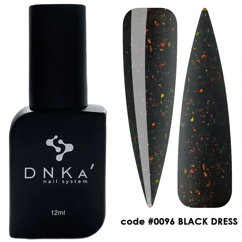 DNKa - Cover Base #0096 Black Dress, 12ml / 30ml