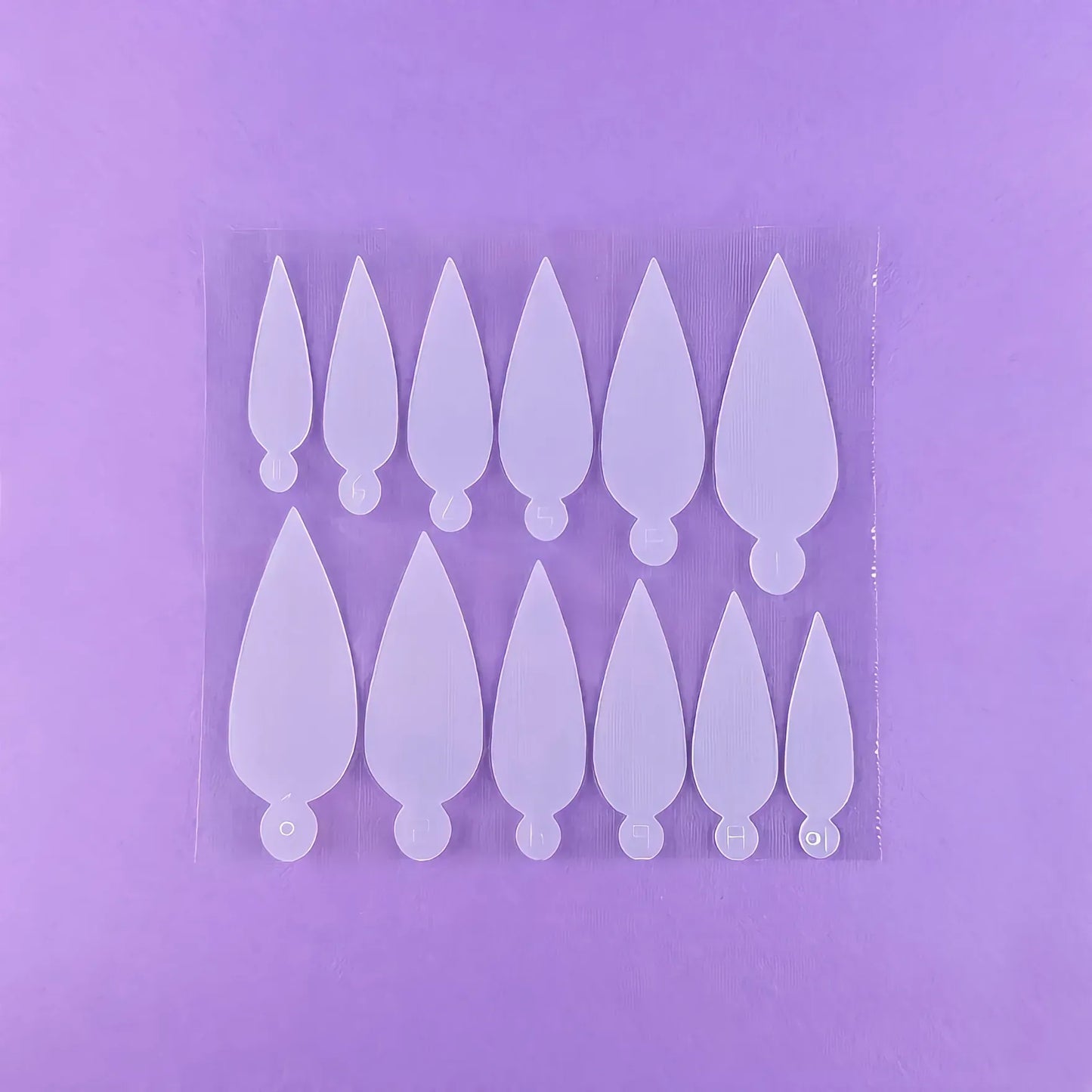 DNKa - Professional Nail Molds #0001, 36pcs