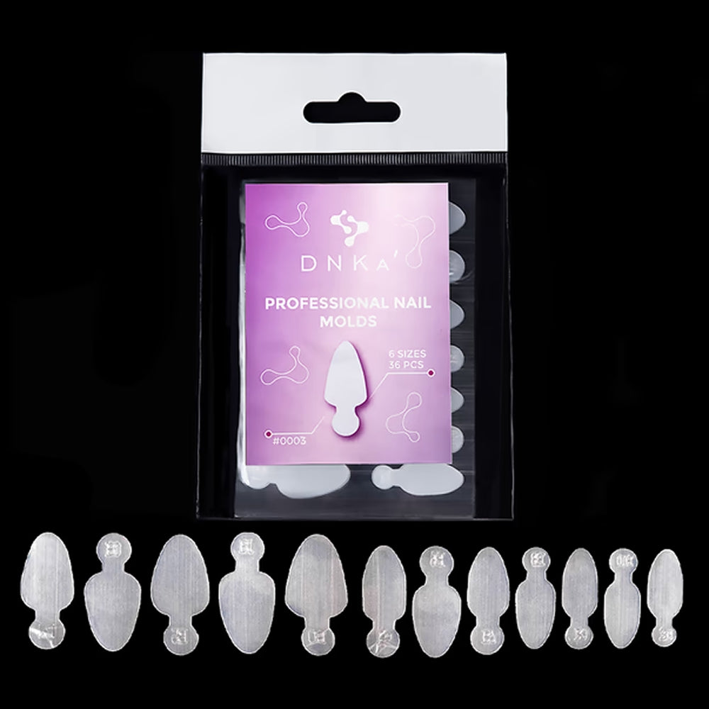 DNKa - Professional Nail Molds #0003, 36pcs