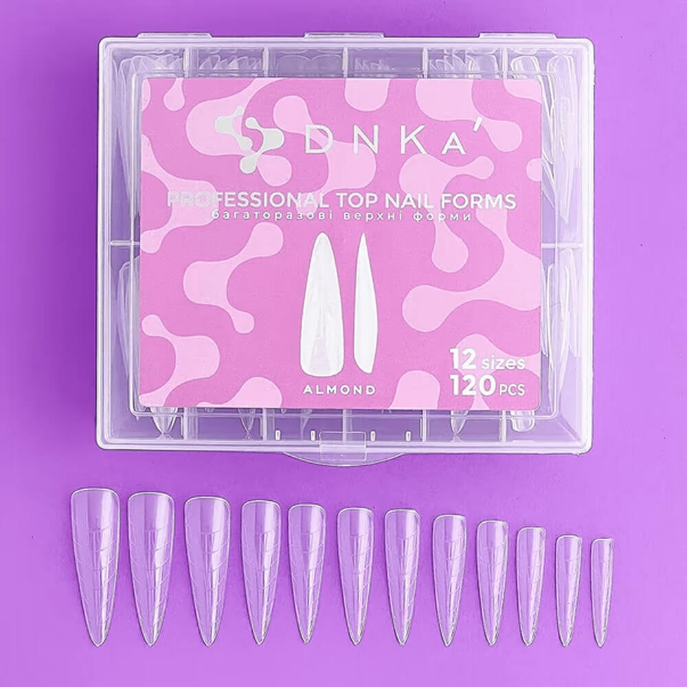 DNKa - Top Nail Forms Almond, 120pcs