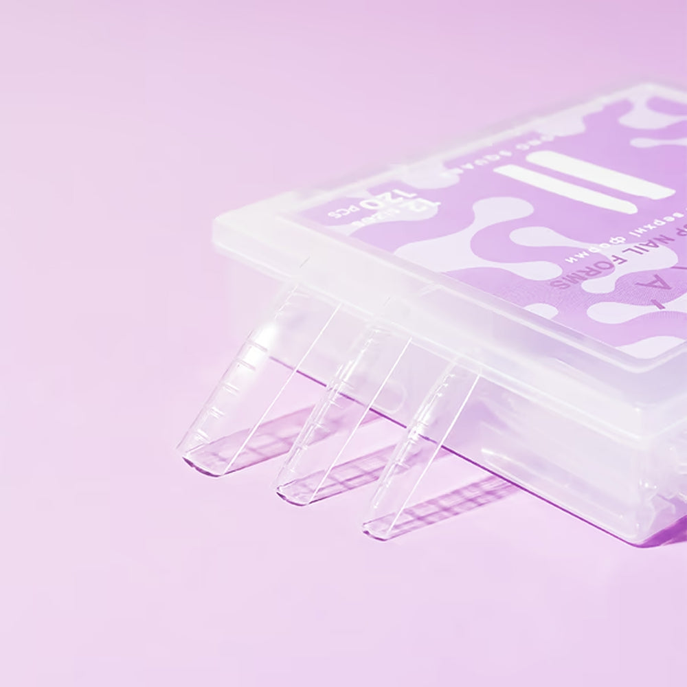 DNKa - Top Nail Forms Long Square, 120pcs