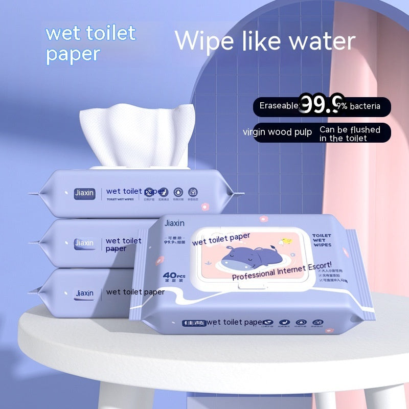 Jiayan Wet Toilet Paper Portable Toilet Sanitary Wipe Wipe Ass Wet