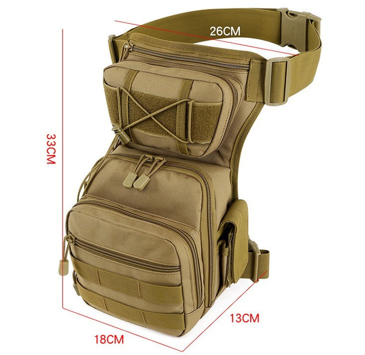 Men's Tactical Leg Bag: Versatile Outdoor Mobile Companion