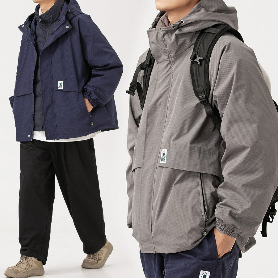 Unisex Thickened Warm Three-in-One Outdoor Jacket