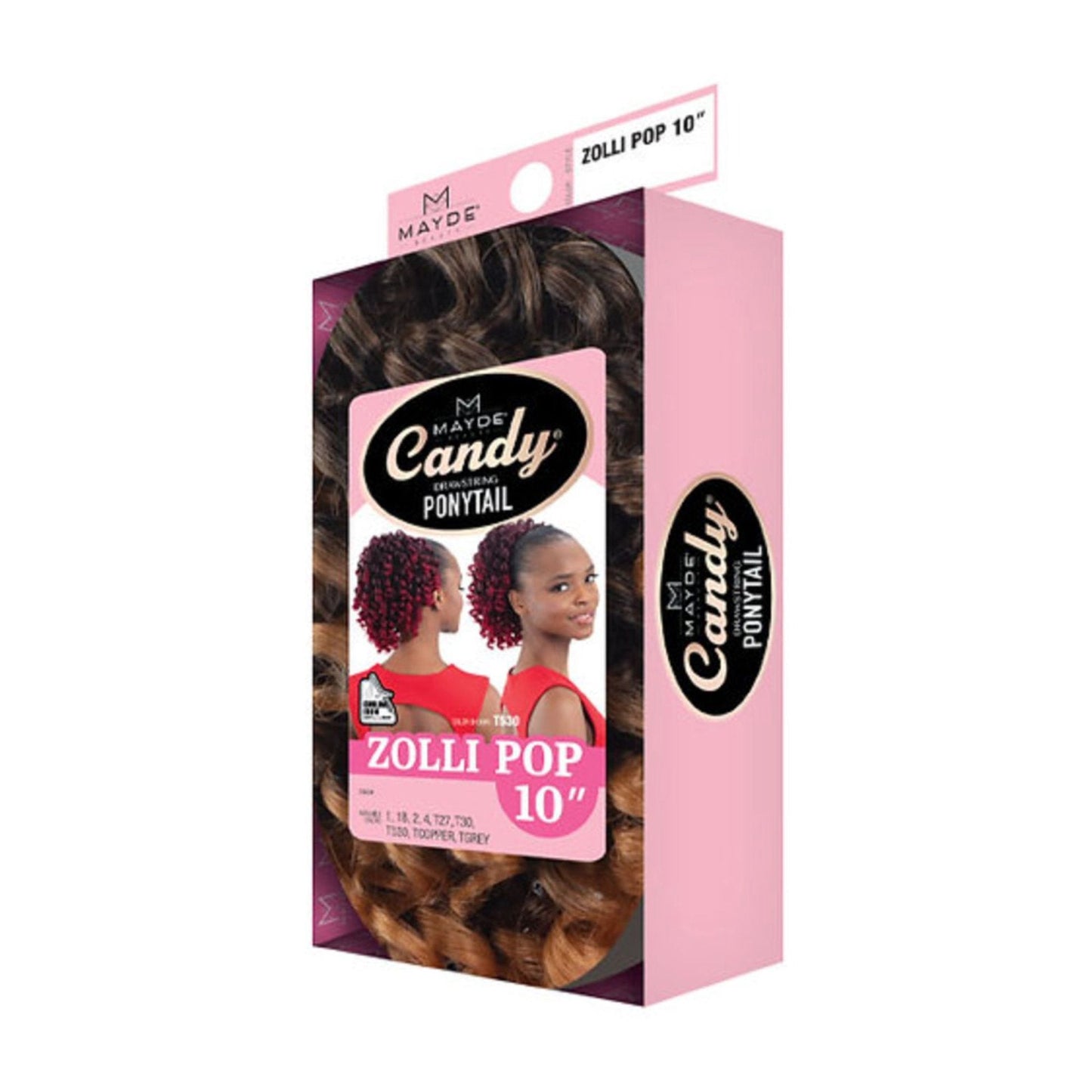Mayde Beauty Candy Ponytail -ZOLLI POP 10"