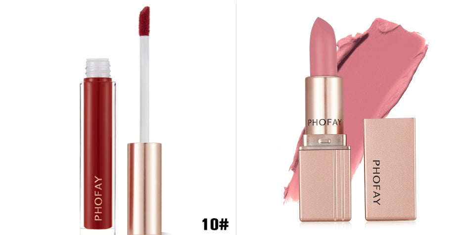 PHOFAY Non-Sticky Lip Gloss
