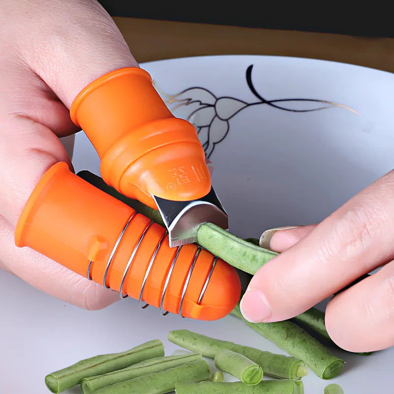 Kitchen Vegetable Picking Finger Knife Set