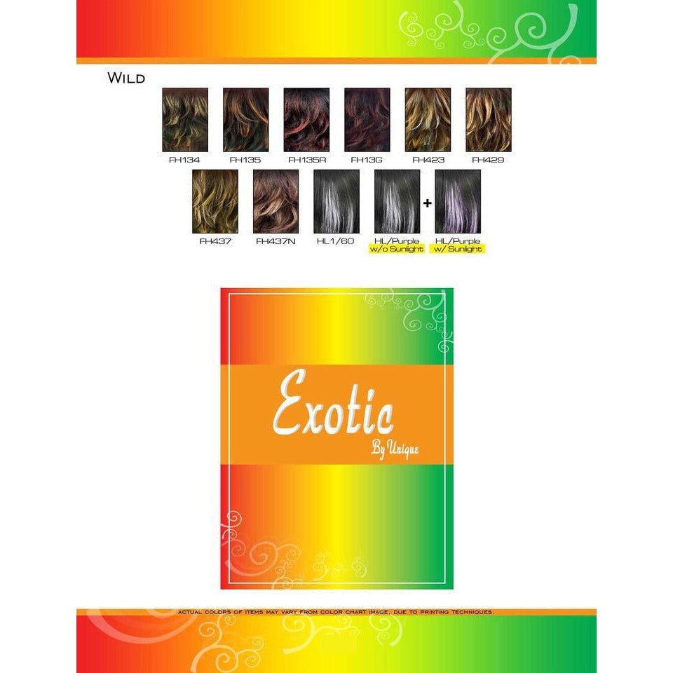 Exotic Collection Wild Wig