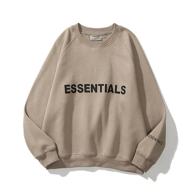 Essentials Hoodie Women and Men Reflective Letters