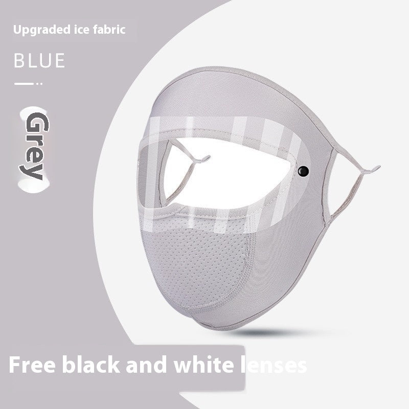Ice Silk Sunscreen Mask UV Protection