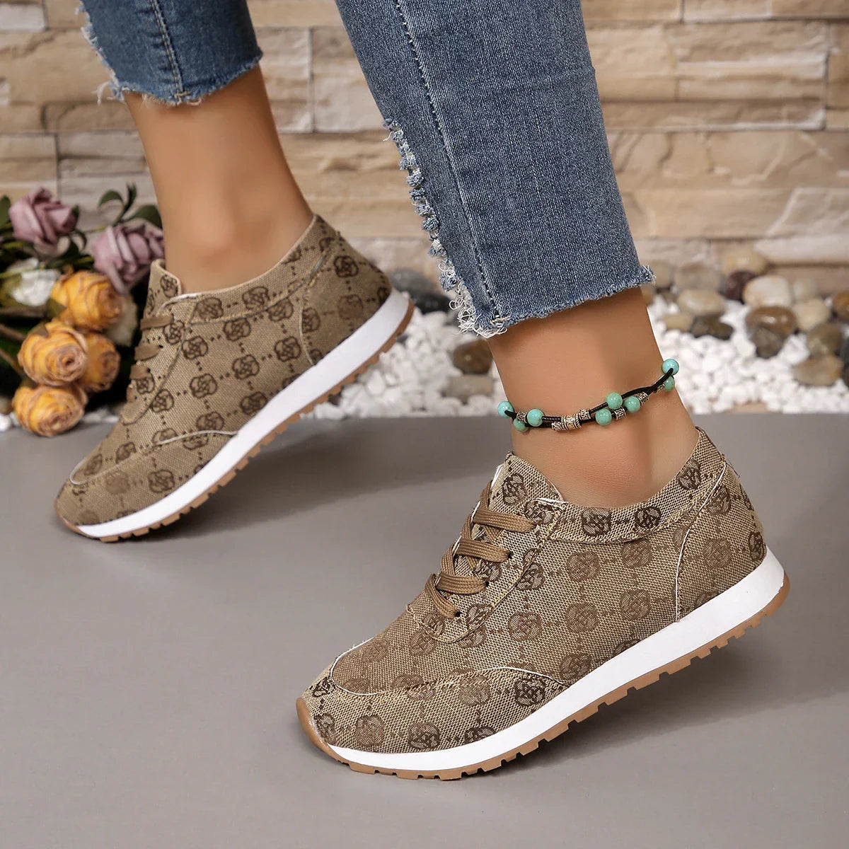 Women Casual Board Breathable Low Top Shoes