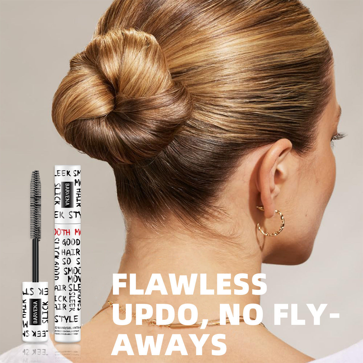 Hair Frizz-Control Styling Wand Portable Hold-Enhancing And Frizz-Defying Hair Care Wand