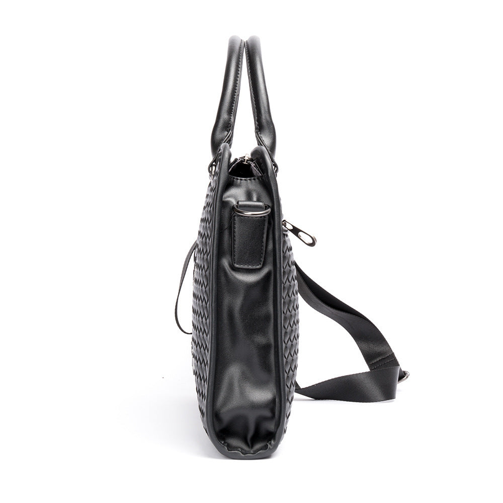 Men's Shoulder Crossbody Briefcase