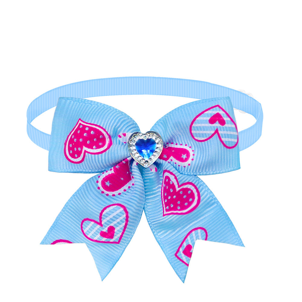 Pet Love Diamond Bow Tie Bow Tie Accessories