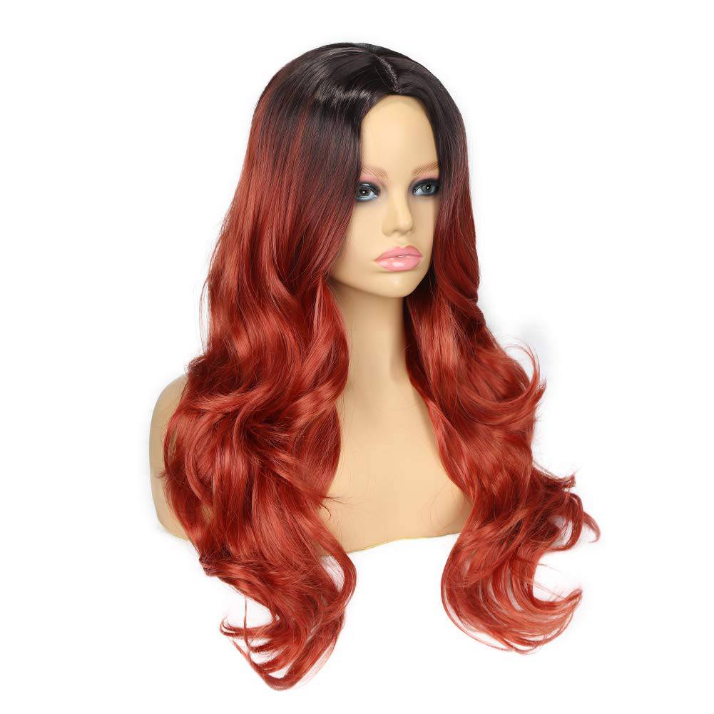 Fashion Synthetic   wigs Hair Long Wavy